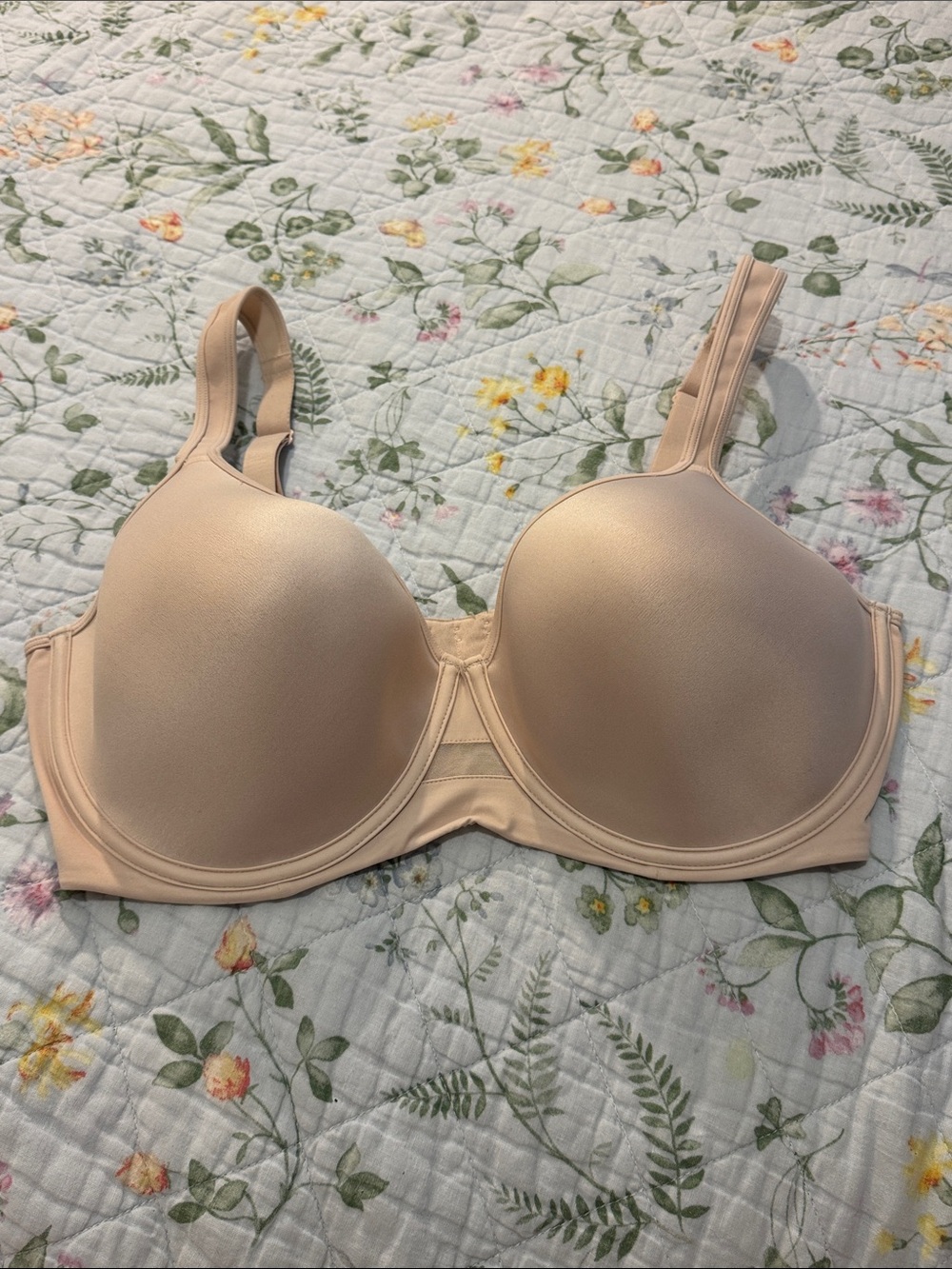 Bali Beige Full-Coverage Underwire T-Shirt Bra 38DD